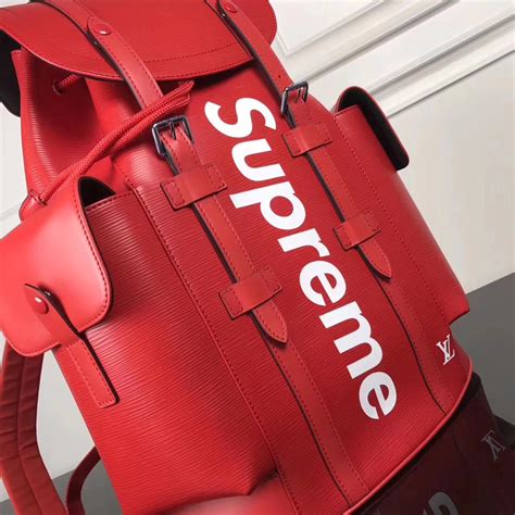 replica supreme louis vuitton backpack|louis vuitton supreme backpack men.